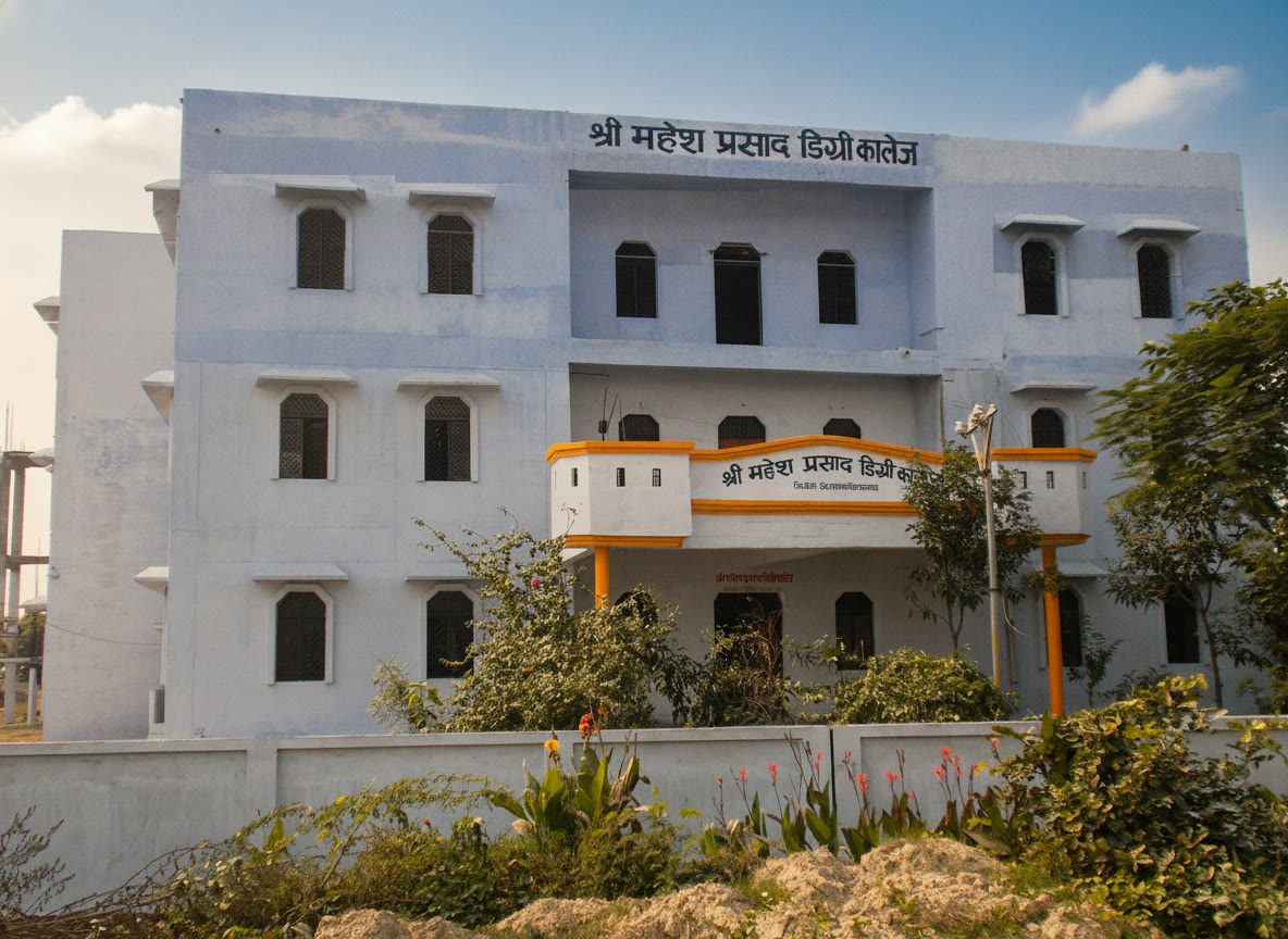 The main building of Sri Mahesh Prasad Degree College